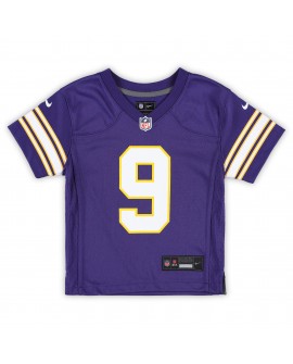 J.J. McCarthy Minnesota Vikings Nike Classic Spieler Game-Trikot für Kleinkinder – Lila
