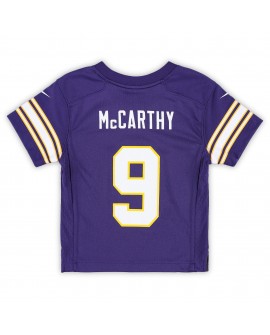 J.J. McCarthy Minnesota Vikings Nike Classic Spieler Game-Trikot für Kleinkinder – Lila