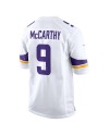 J.J. McCarthy Minnesota Vikings Nike Spieler Trikot – Weiß
