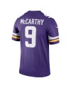 J.J. McCarthy Minnesota Vikings Nike Legend Spieler Performance Top – Lila