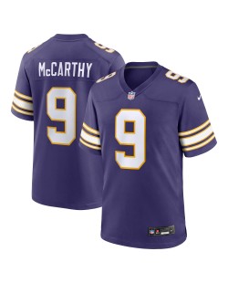 J.J. McCarthy Minnesota Vikings Nike 2. Alternate-Spieler-Spieler Trikot – Lila
