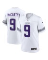 J.J. McCarthy Minnesota Vikings Nike AlternateSpiele-Trikot – Weiß