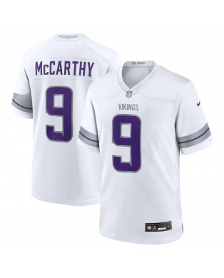 J.J. McCarthy Minnesota Vikings Nike AlternateSpiele-Trikot – Weiß