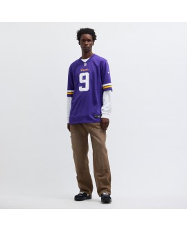 J.J. McCarthy Minnesota Vikings Nike Spieler-Spieler Trikot – Lila