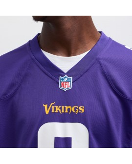 J.J. McCarthy Minnesota Vikings Nike Spieler-Spieler Trikot – Lila