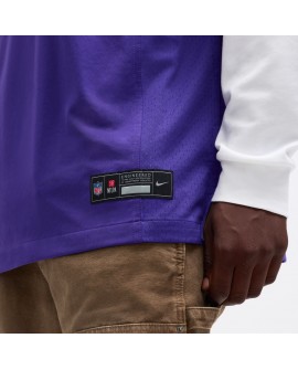 J.J. McCarthy Minnesota Vikings Nike Spieler-Spieler Trikot – Lila