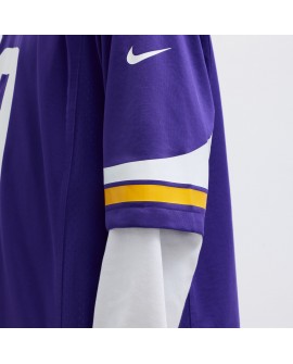 J.J. McCarthy Minnesota Vikings Nike Spieler-Spieler Trikot – Lila