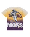 Randy Moss Minnesota Vikings Mitchell & Ness Burst Retired Spieler T-Shirt – Grau