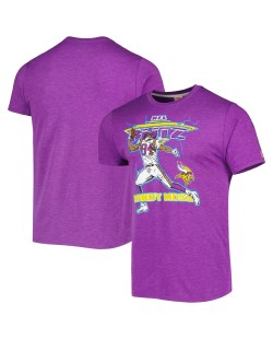 Randy Moss Minnesota Vikings Homage Unisex NFL Blitz Retired Spieler Tri-Blend T-Shirt – Heathered Purple