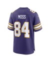 Randy Moss Minnesota Vikings Nike Classic Retired SpielerTrikot – Lila
