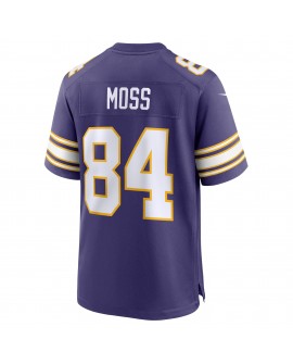 Randy Moss Minnesota Vikings Nike Classic Retired SpielerTrikot – Lila