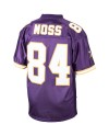 Randy Moss Minnesota Vikings 1998 Mitchell & Ness Authentic Throwback-Spielertrikot im Ruhestand – Lila