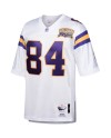 Randy Moss Minnesota Vikings 2000 Mitchell & Ness Authentic Throwback-Spielertrikot im Ruhestand – Weiß
