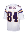 Randy Moss Minnesota Vikings 2000 Mitchell & Ness Authentic Throwback-Spielertrikot im Ruhestand – Weiß