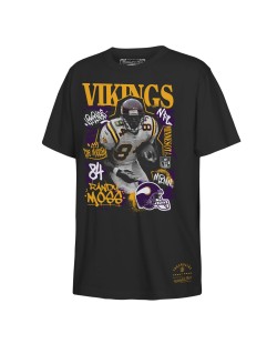 Randy Moss Minnesota Vikings Mitchell & Ness Jugend-Starspieler-T-Shirt – Schwarz