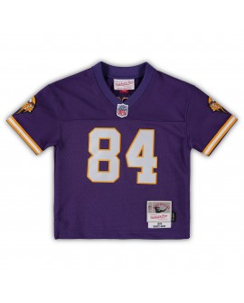 Randy Moss Minnesota Vikings Mitchell & Ness Kleinkind 1998 Retired Legacy Trikot – Lila