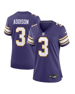 Jordan Addison Minnesota Vikings Nike Damen-Ausweichtrikot – Lila