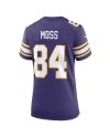 Randy Moss Minnesota Vikings Nike Damen-Spieler Trikot für klassische Spieler im Ruhestand – Lila