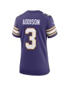 Jordan Addison Minnesota Vikings Nike Damen-Ausweichtrikot – Lila