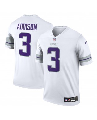 Jordan Addison Minnesota Vikings Nike Legend Spieler Performance Top – Weiß