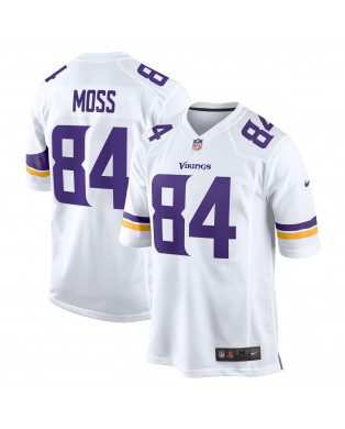 Randy Moss Minnesota Vikings Nike Spieler Trikot für ausgeschiedene Spieler – Weiß
