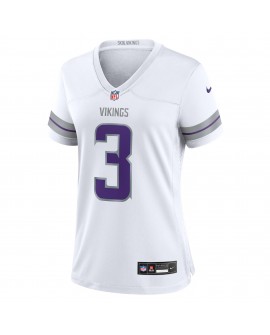Jordan Addison Minnesota Vikings Nike Damen-Alternate-Game-Spielertrikot – Weiß