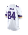 Randy Moss Minnesota Vikings Nike Spieler Trikot für ausgeschiedene Spieler – Weiß