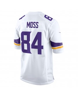Randy Moss Minnesota Vikings Nike Spieler Trikot für ausgeschiedene Spieler – Weiß