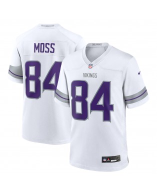 Randy Moss Minnesota Vikings Nike Alternate Retired SpielerTrikot – Weiß