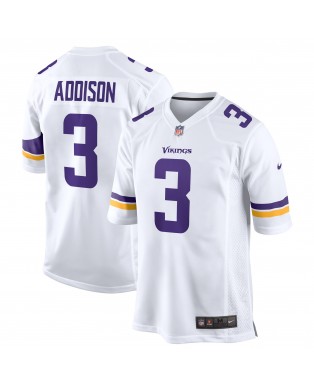 Jordan Addison Minnesota Vikings Nike Auswärtsspieltrikot – Weiß