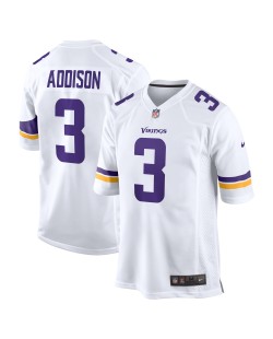 Jordan Addison Minnesota Vikings Nike Auswärtsspieltrikot – Weiß