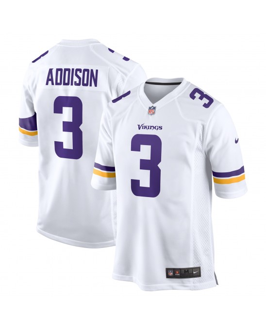 Jordan Addison Minnesota Vikings Nike Auswärtsspieltrikot – Weiß