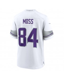 Randy Moss Minnesota Vikings Nike Alternate Retired SpielerTrikot – Weiß