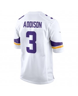 Jordan Addison Minnesota Vikings Nike Auswärtsspieltrikot – Weiß