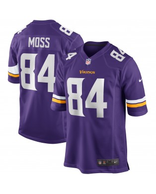 Randy Moss Minnesota Vikings NikeRetired Spieler Trikot – Lila
