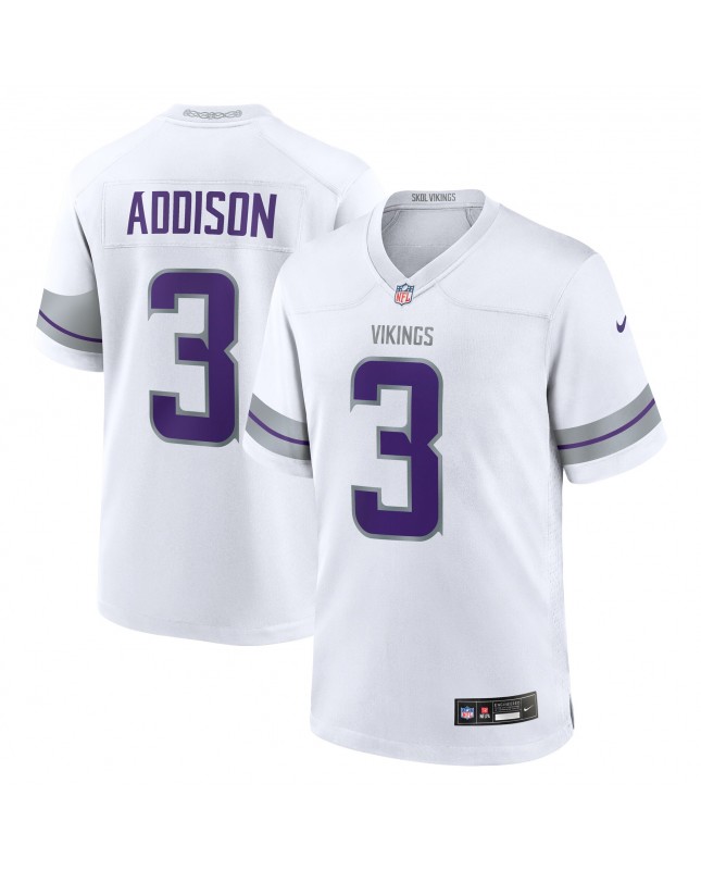 Jordan Addison Minnesota Vikings Nike AlternateSpiele-Trikot – Weiß