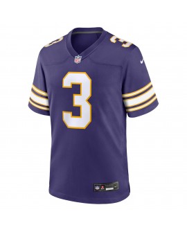 Jordan Addison Minnesota Vikings Nike Alternative Game-Trikot – Lila