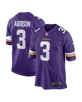 Jordan Addison Minnesota Vikings Nike Spieler Trikot – Lila