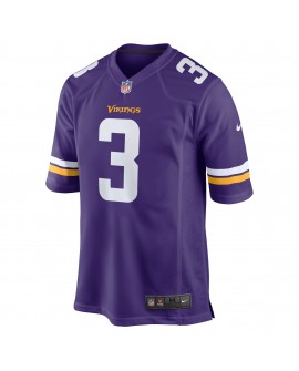 Jordan Addison Minnesota Vikings Nike Spieler Trikot – Lila