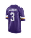 Jordan Addison Minnesota Vikings Nike Spieler Trikot – Lila