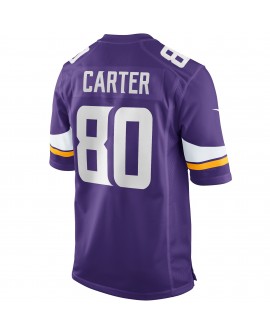 Cris Carter Minnesota Vikings NikeRetired Spieler Trikot – Lila