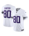 Cris Carter Minnesota Vikings Nike Alternate Vapor F.U.S.E. Trikot „Retired Spieler Limited“ – Weiß