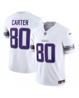 Cris Carter Minnesota Vikings Nike Alternate Vapor F.U.S.E. Trikot „Retired Spieler Limited“ – Weiß