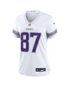 T.J. Hockenson Minnesota Vikings Nike Damen-Ausweichspieler-Trikot – Weiß