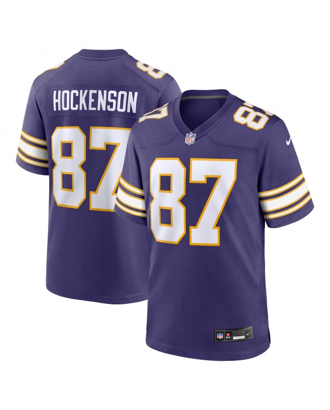 T.J. Hockenson Minnesota Vikings Nike Classic Spieler Spieler Trikot – Lila