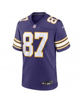 T.J. Hockenson Minnesota Vikings Nike Classic Spieler Spieler Trikot – Lila