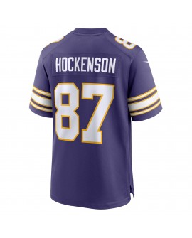 T.J. Hockenson Minnesota Vikings Nike Classic Spieler Spieler Trikot – Lila