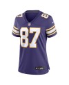 T.J. Hockenson Minnesota Vikings Nike Damen-Spielertrikot – Lila