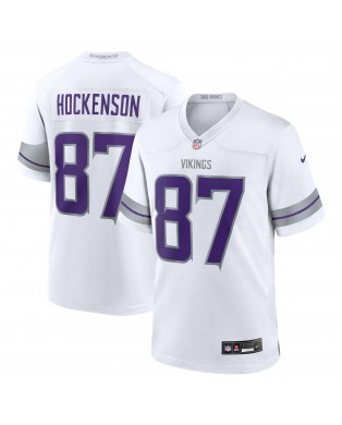 T.J. Hockenson Minnesota Vikings Nike AlternateSpiele-Trikot – Weiß