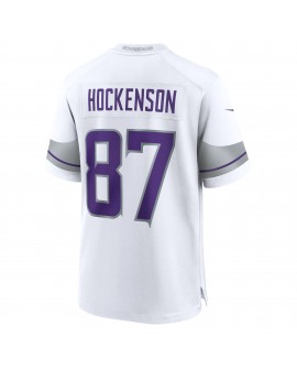 T.J. Hockenson Minnesota Vikings Nike AlternateSpiele-Trikot – Weiß